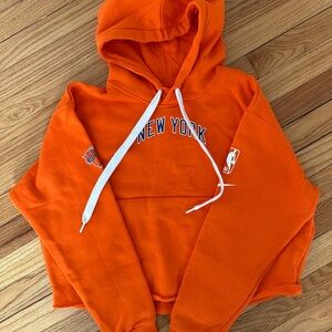 New York Knicks cropped Hoodie